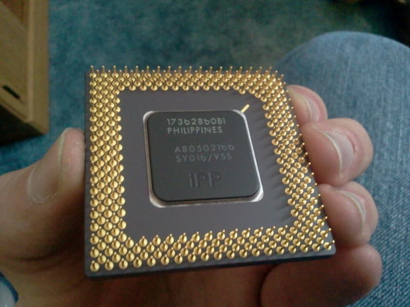 CPU gold scraps